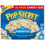 Pop Secret Homestyle Microwave Popcorn 3.2 Oz, 10 Ct