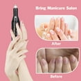 thumbnail image 2 of SHCKE Electrical File Nail Drill Kit Portable File Manicure Pedicure Tools Manicure & Pedicure Care Set，Mini Nail Kit System Pen Shape Electric Nail Drill Manicure Filer Kit, 2 of 8