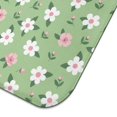 thumbnail image 5 of Pioneer Flower Floral Print Pattern Kitchen Dish Drying Mat 1 Pack, Ultra Absorbent Microfiber Drainer Mat, 16"x18", 5 of 6