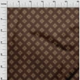 thumbnail image 3 of oneOone Polyester Spandex Brown Fabric Geometric Craft Projects Decor Fabric Printed By The Yard 56 Inch Wide, 3 of 4
