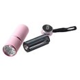 thumbnail image 5 of 3x Outdoor Mini Pink Rubber Coated 9-led Flashlight Torch, 5 of 5