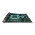 thumbnail image 2 of Ahgly Company Indoor Rectangle Persian Light Blue Traditional Area Rugs, 4' x 6', 2 of 4