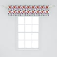 thumbnail image 2 of Ambesonne Flowers Window Valance, Botanical Anemones Pattern, 54" X 12", Multicolor, 2 of 3