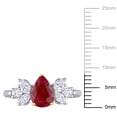 thumbnail image 2 of Everly Women's Ruby 14K Two-Tone Gold Engagement Ring, 2 of 8