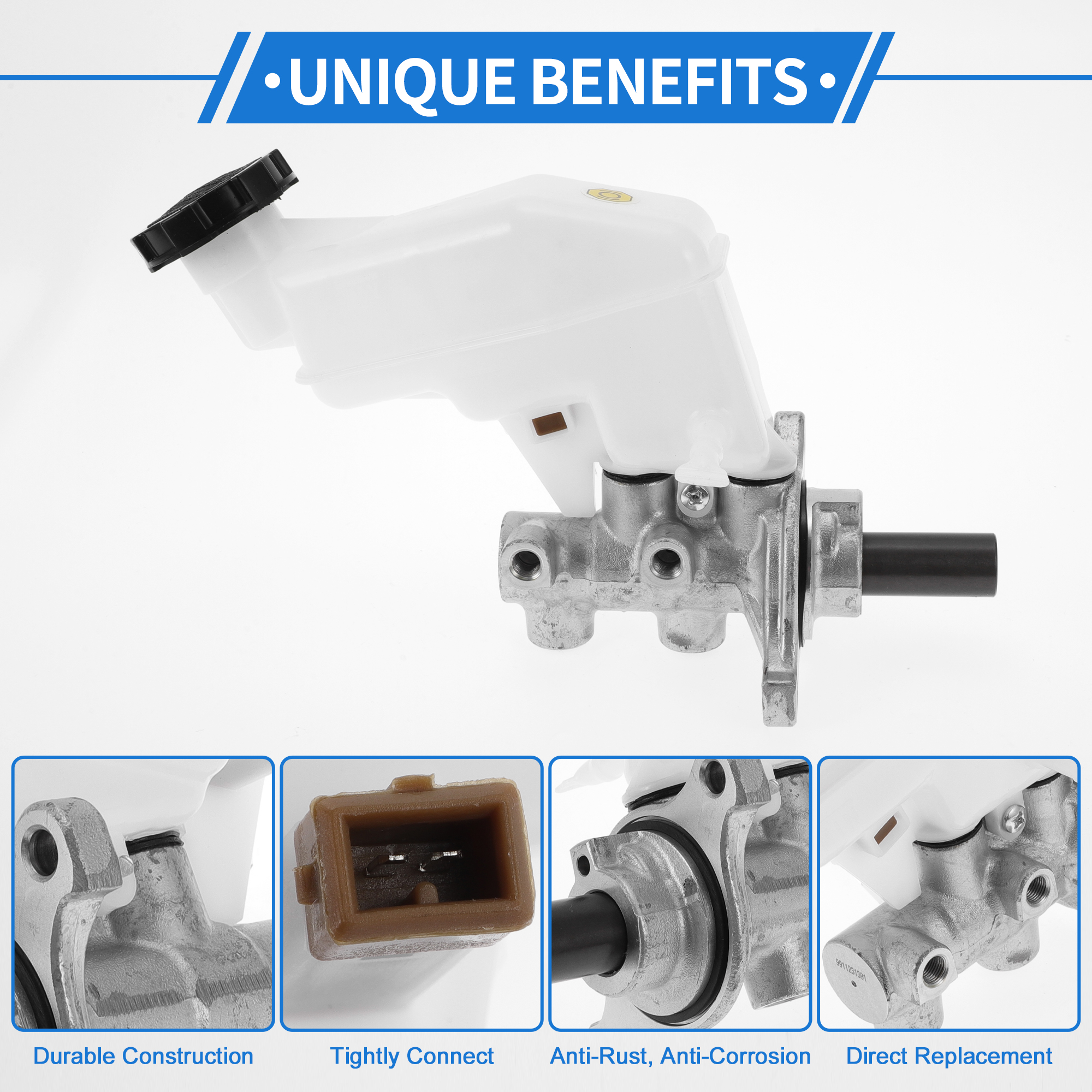 Unique Bargains Brake Master Cylinder for Hyundai Elantra 2011-2014 with Reservoir