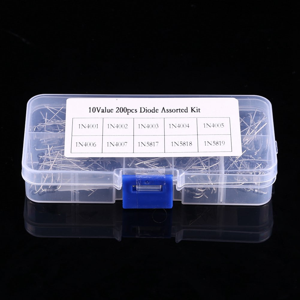 Mgaxyff Diode, Rectifying Diodes,200pcs 10Values Rectifier Diode ...