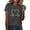 Dark Gray, variant on Womens Tops Short Sleeve Summer Tops For Women Casual Love Printed Round Neck Fashion Lightweight Soft Clothing Clothes Womens T Shirts