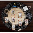thumbnail image 6 of Indian Consigners Solar System Sun, Star & Moon Altar Cloth Witchcraft Alter Tarot Spread Top Cloth Spiritual 36 Inches sacred cloth Top Cloth (Solar System), 6 of 7