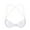 White, variant on XMMSWDLA Women Transparent See Through Underwire Bra Clear Adjustable Strap Invisible Bra Disposable Underwear Bra Sleep Bras for Women Bras for Older Women