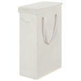 thumbnail image 1 of Cesto de ropa Chrislley de 60 litros con tapa estrecha de color beige, 62 cm de alto, 1 of 7