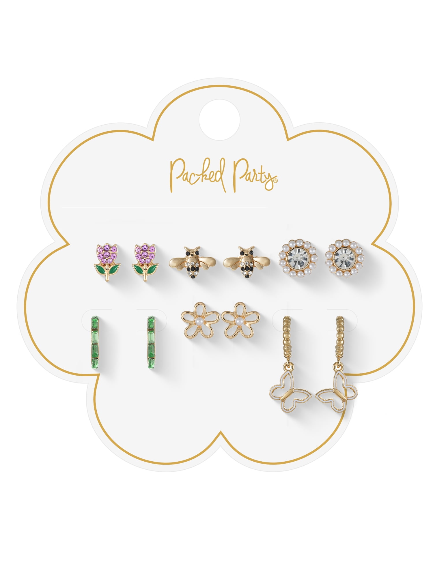 Packed Party Full Bloom Earring Set