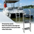 thumbnail image 4 of Échelle de Bateau 5 Marches, Échelle de Bateau Pliable Confortable et Robuste pour Quais, 4 of 7