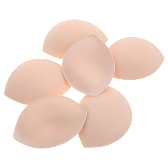 TELOLY Pairs Thin Sports Bra Pads Inserts Comfortable Sponge Bra Cups For Women Breathable Bra Replacement Inserts For Running Yoga Gym Push Up Bra Pads For Shape