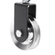 thumbnail image 3 of Polea simple de aleación de aluminio resistente con rueda giratoria para levantar cuerdas, ideal para gimnasios y hogares. Plata, 3 of 7
