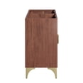 thumbnail image 2 of Modway Daylight 48" Solid Mango Wood Bathroom Vanity Cabinet - Walnut, 2 of 7