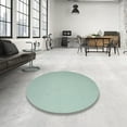 thumbnail image 4 of Ahgly Company Machine Washable Indoor Rectangle Contemporary Blue Green Area Rugs, 5' x 7', 4 of 7