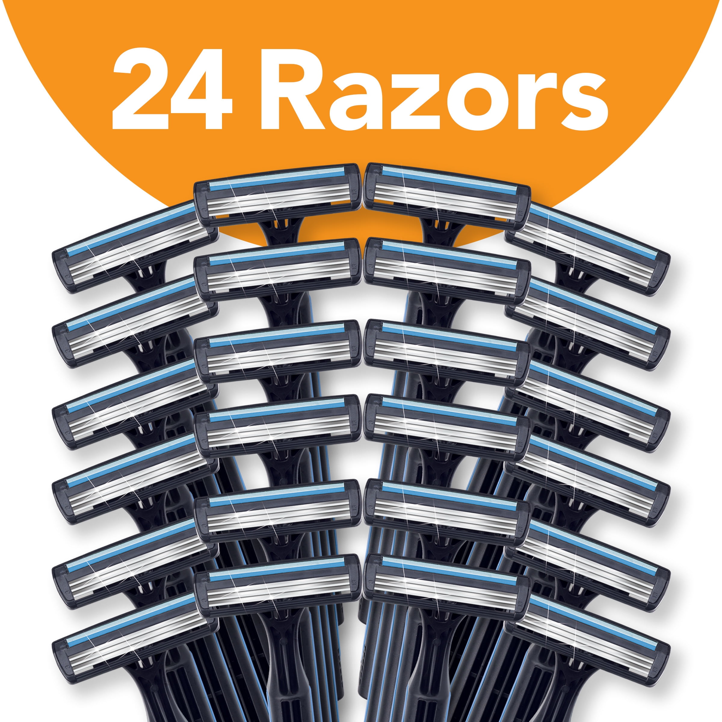 BIC Comfort 3 Disposable Razors, Men's, 24 Count