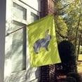thumbnail image 2 of Carolines Treasures BB7792CHF Giant Chinchilla Rabbit Green Flag Canvas House, 2 of 4
