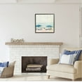 thumbnail image 2 of Stupell Industries Abstract Beach Umbrellas on Shore Coastal Painting Black Framed Art Print Wall Art, 2 of 8