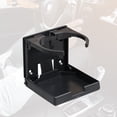 thumbnail image 3 of KAKOWELY car drink holder 1pc Foldable Cup Rack Folding Beverage Rack Ashtray Cup Holder for Car Interior3.86"X3.66"X3.62", 3 of 5