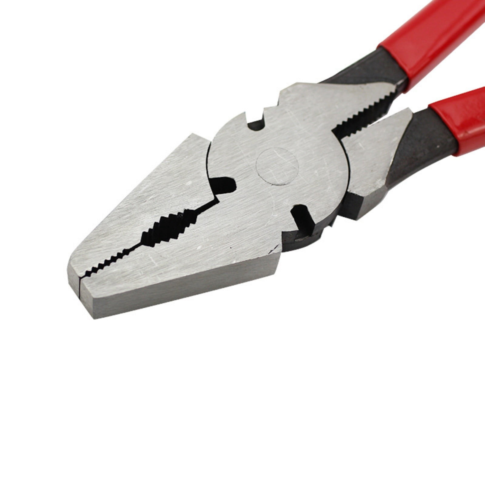 10" / 12" Heavy Duty Combination Pliers HT428A01 – Carbon Steel Linesman Pliers with Wire Cutter, Serrated Grip, and Insulated Handles for Electrical and Mechanical Work