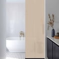 thumbnail image 3 of Pure Light Khaki Window Privacy Film, Simple Solid Color Static Cling UV Sun Blocking Heat Control Window Tint Day and Night, Non-Adhesive Reusable One Way Windows Privacy Cover 17.7''x78.7'', 3 of 7