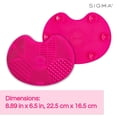 thumbnail image 2 of Sigma Beauty Express Brush Cleaning Mat, 2 of 8
