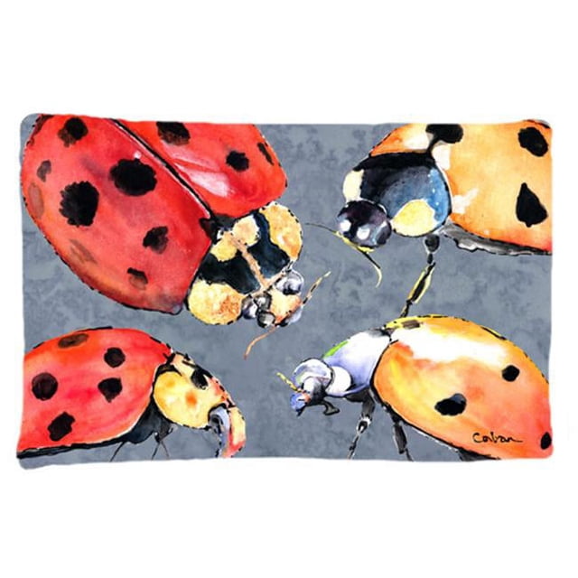 Carolines Treasures 8876PILLOWCASE Lady Bug Multiple Moisture Wicking Fabric Standard Pillowcase