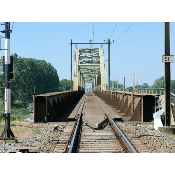 Framed Art For Your Wall Rails Railway Track Train