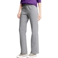 thumbnail image 1 of Hanes Womens ComfortSoft EcoSmart Open Leg Fleece Sweatpants, M, Light Steel, 1 of 2