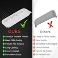thumbnail image 4 of CSYANXING Durable Dryer Door Handle ABS Plastic W10714516 for Whirlpool Maytag Kenmore Easy Install, 4 of 10