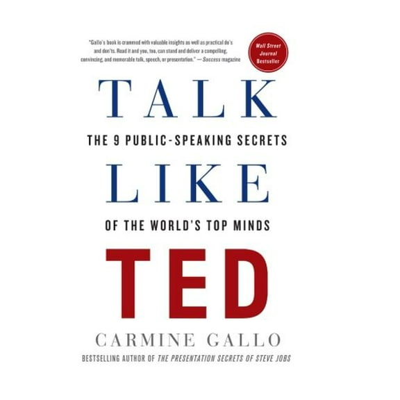 Pre-Owned Talk Like TED: The 9 Public-Speaking Secrets of the World's Top Minds