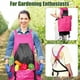 thumbnail image 5 of Yuarrent Bolsa de recolección de verduras lavable azul para jardinería Bolsa para recolección de frutas con liberación Tejido suave, grande Jardín y Patio rosa, 5 of 6
