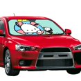 thumbnail image 2 of Windshield Sun Shade Foldable Car Front Window Sunshade For Car Suv Trucks Vans - Best Heat Shield Blocker Visor Cover Blocks Uv Rays And Keeps Your Vehicle Cool-Medium, 2 of 5