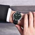 thumbnail image 2 of PAGANI DESIGN Men's Quartz Watches PD1703 Stainless Steel Sports Chronograph Pilot Wrist Watch for Men 42mm Waterproof Wristwatch, 2 of 5