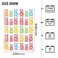 thumbnail image 2 of FORMRS 1-Subject Spiral Notebook 8" x 5" College Ruled 60 Refillable Sheet A5 Hard Cover, Gummy Bear Pattern, 2 of 7