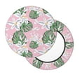 thumbnail image 7 of Uemuo Lilies Flowers Pattern Round Bar Stool Seat Covers Washable Stool Cushion Slipcover Elastic Bar Chair Covers-, 7 of 7