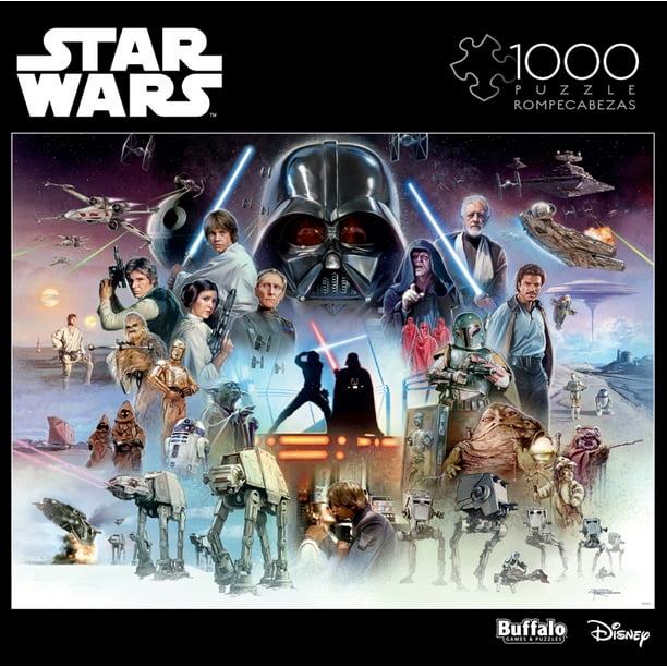 Buffalo Games Star Wars - The force is with You Young Skywalker 1000 Pieces Jigsaw  Puzzle - Walmart.com