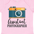 thumbnail image 4 of Inktastic Assistant Photographer Boys or Girls Baby Bodysuit, 4 of 5