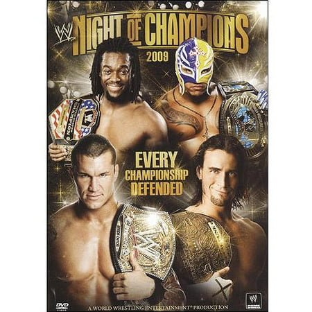Warner Brothers Wwe Night Of Champions 2009 Dvd Std Ff