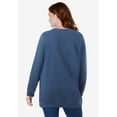 thumbnail image 2 of Woman Within Plus Size Fleece Sweatshirt, 2 of 5
