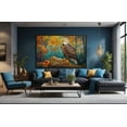 thumbnail image 3 of Eagle Canvas Art Eagle Wall Decor Bird Wall Art For Livingroom Bedroom Office, 3 of 7