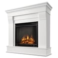 thumbnail image 1 of Real Flame Canada Chateau Traditional Solid Wood Electric Fireplace in White, 1 of 16
