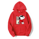 thumbnail image 3 of Sudadera con capucha del personaje de dibujos animados popular Snoopy Charlie Brown para hombres y mujeres, sudadera con capucha deportiva informal para parejas, 3 of 4