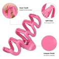 thumbnail image 3 of 8 Uds. Pinzas para el pelo con forma de garra para mujer, pinzas para el pelo para niña, accesorios para el cabello para mujer, 3 of 5