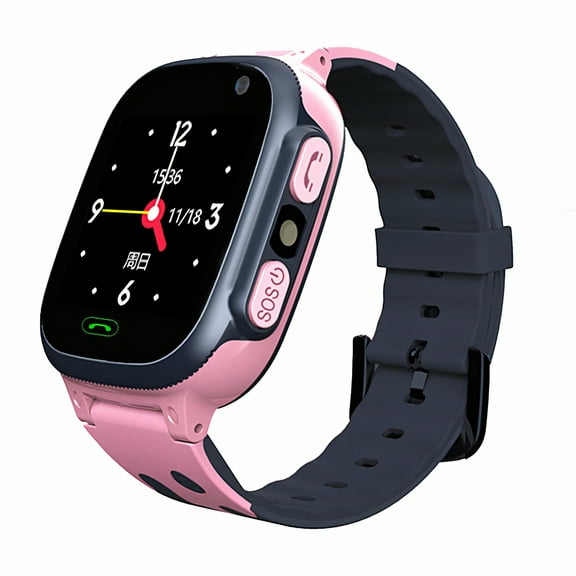 GJX Smart Watch for Kids,Anytime Chat Kids Smart Watch,Free Chat Watches for Kids,Pink