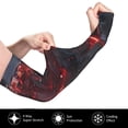 thumbnail image 2 of Bingfone Farmers Gardening Sleeves Sun Protection Arm Cooling Sleeves for Women Men with Thumb Hole - Cyberpunk Cityscape Lights, 2 of 7