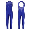 thumbnail image 3 of Niños Niñas gimnasia Ballet Leotardos figura brillante patinaje sobre hielo trajes de baile bailarina mono de cuerpo entero Unitard Ropa de baile, 3 of 5