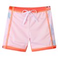 thumbnail image 4 of BAOHULU Girls Printed Short Sleeve Swimsuits Kids Rash Guard Two Pieces UPF 50+ Swimwear, 4 of 6