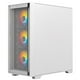 thumbnail image 2 of Gabinete Gamer BALAM RUSH CARBONO TWIN MATE 6000 M-ATX Mini Torre 4 Fan ARGB Cristal Templado Frente Intercambiable USB-C Blanco, 2 of 6